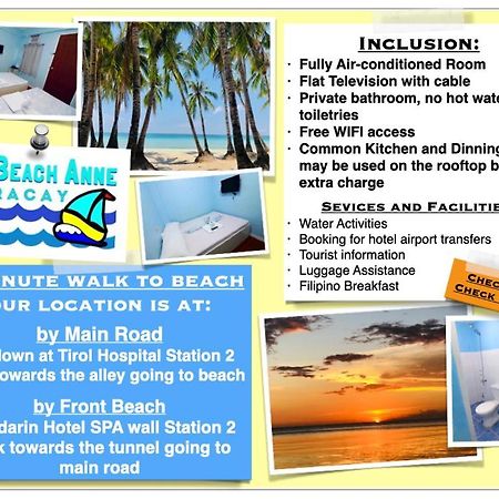 The Beach Anne Boracay Balabag (Boracay) Exterior foto