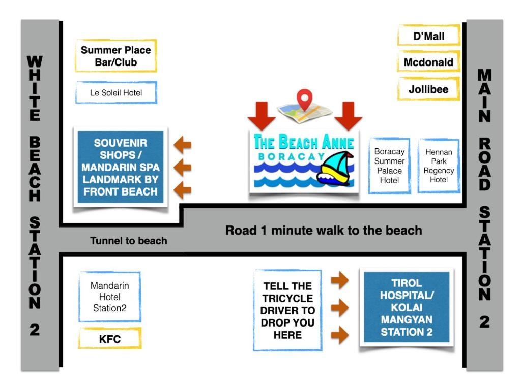 The Beach Anne Boracay Balabag (Boracay) Exterior foto