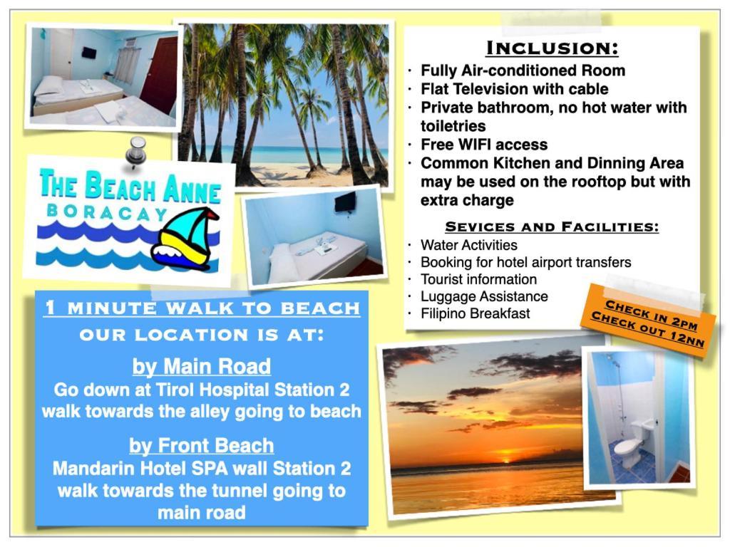 The Beach Anne Boracay Balabag (Boracay) Exterior foto